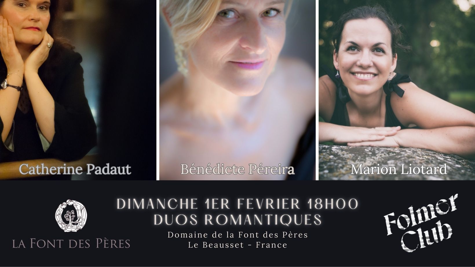 Duos romantiques Concert Lyrique Folmer Club