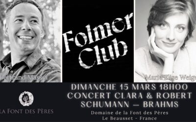 Concert Lyrique le 15 mars à la Font des Pères